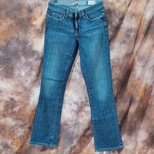 GAP bootcut jeans vintage 1969 stretch med-dark wash indigo blue low-mid rise 8L